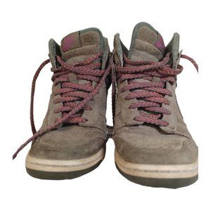 Nike Vintage Olive Air Dunk Sneakers Size 6.5 Women